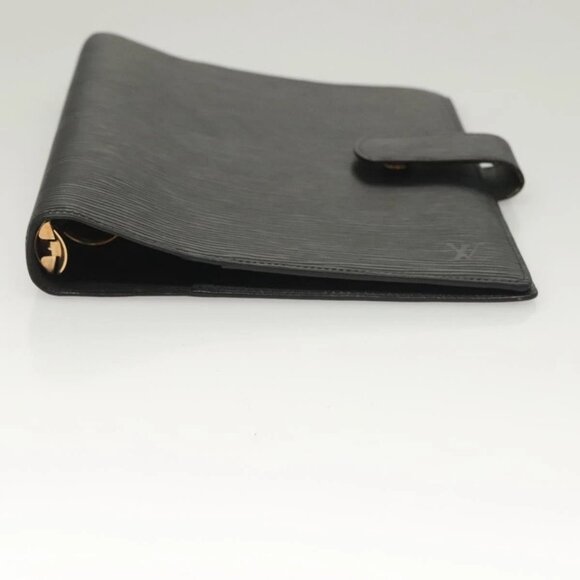 LOUIS VUITTON Epi Agenda GM Day Planner Cover Black R20212 LV Auth 130661 - Picture 6 of 16